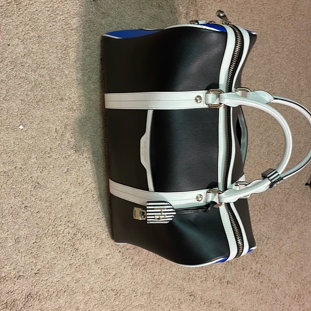 Henri Bendel color block carryon